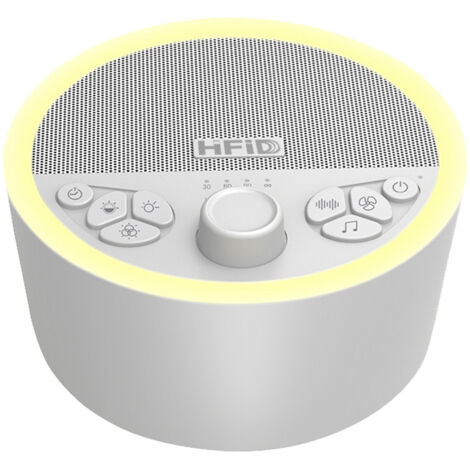 White Noise Machine, Portable White Noise Sleep Device, White Noise Machine with 29 Sounds, Memory Function, Adjustable Timer, Relaxation for Adults, Baby (1/5)