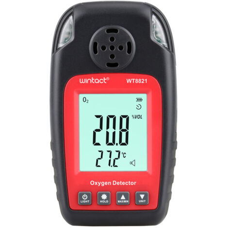 Hydrogen Sulfide Detector Gas Detectors & Alarms Electrochemical H2S H₂S Monitor Meter Sensor Poisoning Alarm LCD Display Backlight (1/5)
