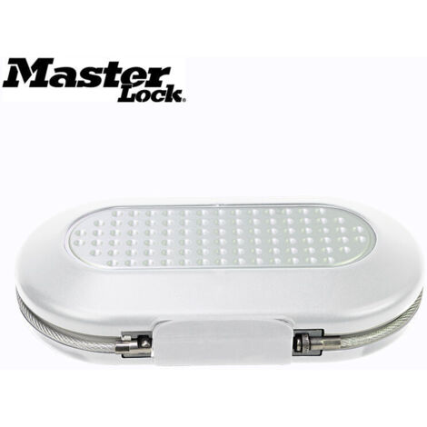 Masterlock Portable Cell Phone Storage Box, Password Storage Box 5900-White (1/5)