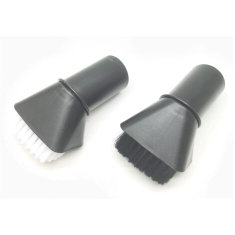 soft bristle brush heads, multifunctional vacuum cleaner accessories, compatible with Karcher, Miele, Bosch and Philips vacuum cleaners (1/3)
