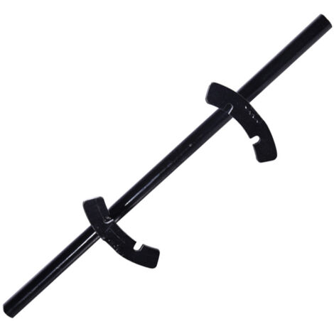 IBC ton barrel lid twister 17cm black single and double handle tightening and loosening tool ton barrel lid tool (1/4)