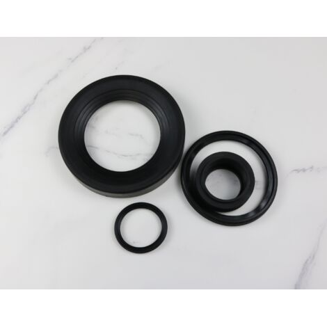Sealing ring for wall-mounted water tank drain pipe - set of 4