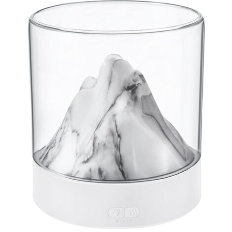 Flame Mountain Aromatherapy Diffuser for Home Bedroom Aromatherapy Essential Oil Humidifier Timed Humidification Aromatherapy Diffuser (bais) (1/4)