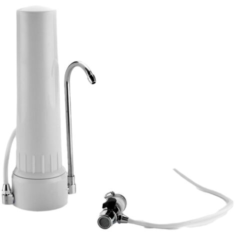 Countertop Water Filtration System, 6-Stage Purification, 12,000 Gallon, Reduces Heavy Metals, Odors and Up to 99% Chlorinated Water Filtration System, Countertop Dispenser