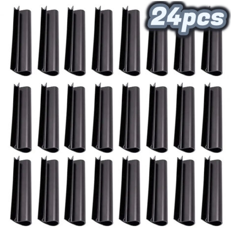 Pin Mini Above Ground Pool Pin Useful Clips for Winter Pool Covers (24 Pieces) (1/5)