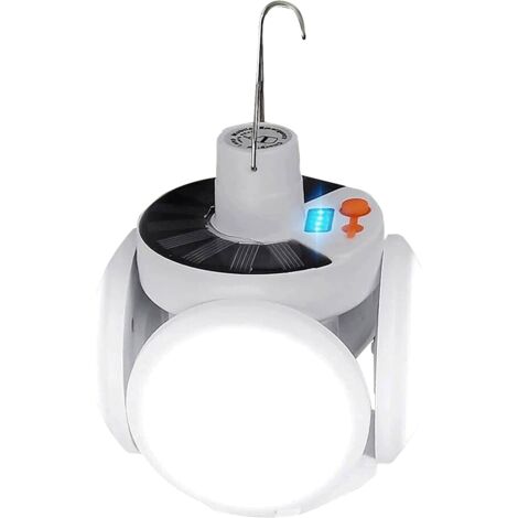 Foldable Solar LED Garden Light - Deformable Hanging Football Light for Garage, Indoor or Outdoor (1/5)
