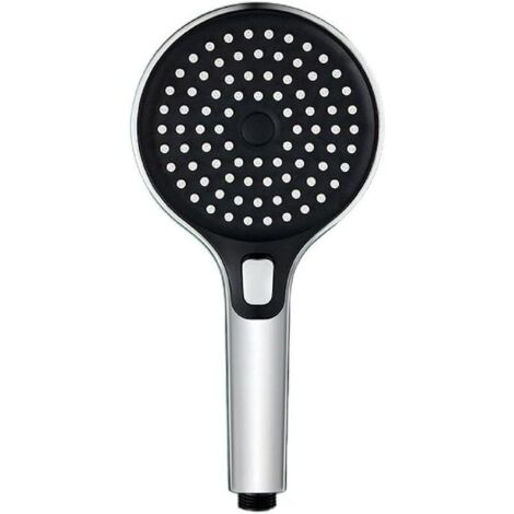 Hand shower, 3 modes, water-saving shower head, massage shower head for luxurious shower experience, long-lasting shower water pressure (1/4)