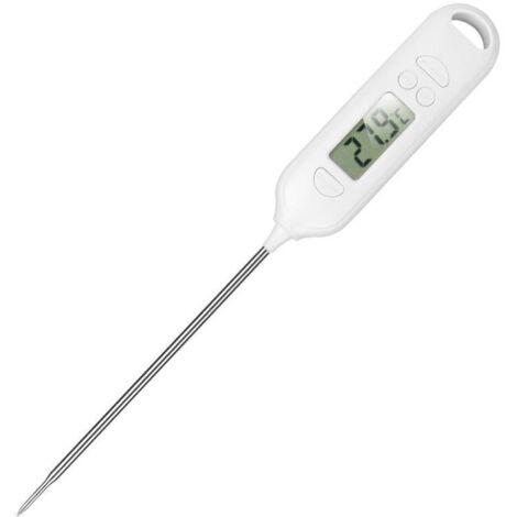 Meat Thermometer - Long Probe Cooking Thermometer - LCD Display - Cooking Thermometer for Kitchen, Grill, BBQ, Food [Energy Class A] (1/5)