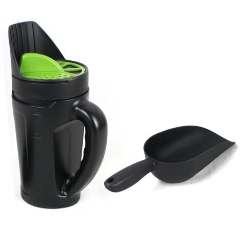 Multifunctional Garden Lawn Vegetable Snow Salt Shaker Outdoor Salt Spreader with Shovel (1/5)