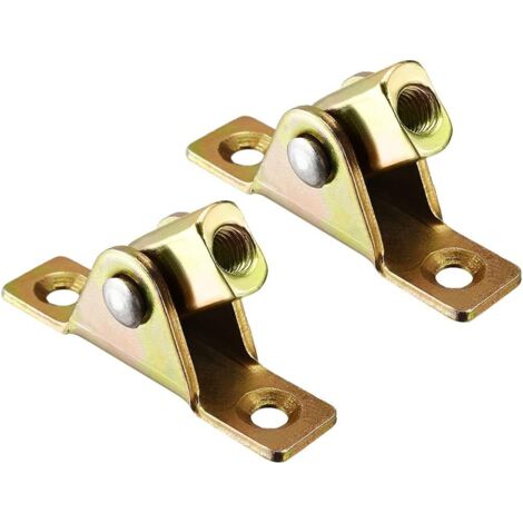 2pcs Set M8 Female Thread A3 Steel Gas Spring End Fitting Gas Spring Connector and Bracket
