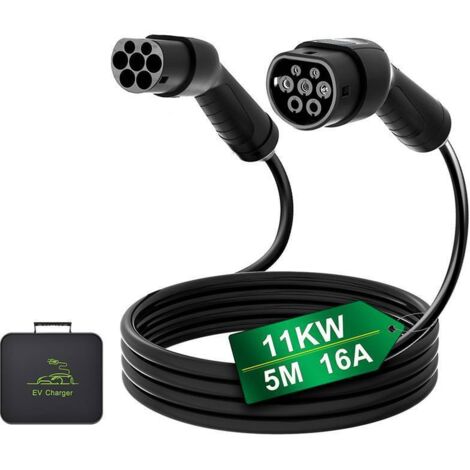 16A 11kW Dual Head Smart Double Acting Car Charging and Discharging Gun 250V High Voltage Adapter Expert in Fast Replenishment of Household/Commercial Energy (1/5)