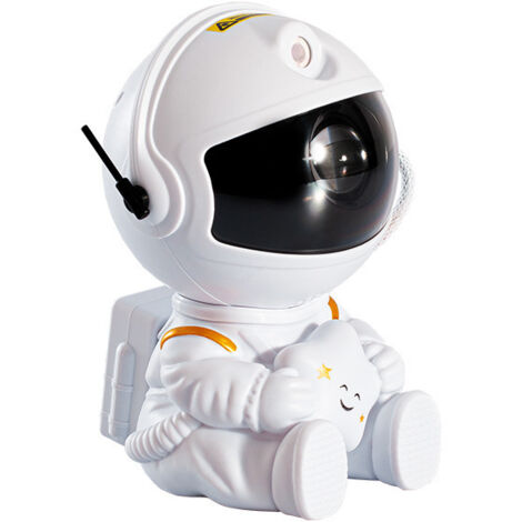Astronaut Galaxy Projector, LED Starry Sky Projector for Sitting or Standing, with Remote Control and Timer, Night Light, 360° Rotation, Ideal for Adults and Kids. (1/5)