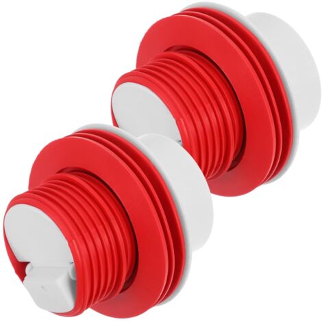 Pack Sewer Mat Deodorizer, Sink Head, Anti-Leak Plug, Drain Valve to Eliminate PVC Pipe Odors (1/5)