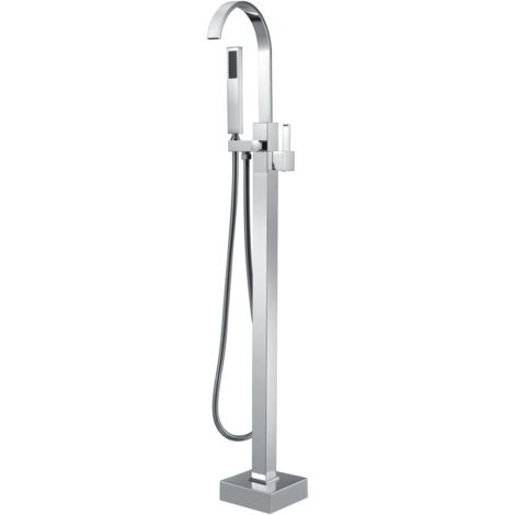 Freestanding bathtub faucet, standing shower, freestanding bathtub faucet with hand shower (1/5)