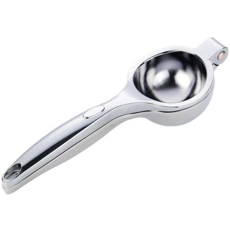 Manual citrus juicer with peeler, lever lemon squeezer, anti-corrosion, stainless steel, manual orange juicer for kitchen, small bar (1/5)