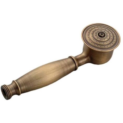 Western-style shower head, beautiful bronze color, antique telephone nozzle (1/5)