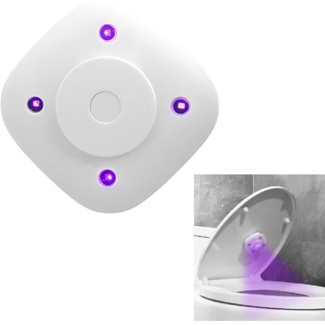 Toilet Lid Cleaner Light, UV Toilet Seat Light, Toilet Night Light, Toilet Lamp, Motion Sensor Activated LED Night Light (1/5)