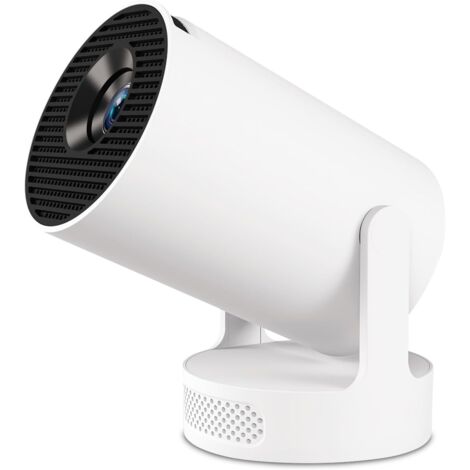 HY300 Ultra-Mini Projector, Portable, 180 Degrees, Wi-Fi 6 5G, Bluetooth 5.0, Compatible with Phones/PC/Laptops/PS5/4K Home Theater Projector, HDMI