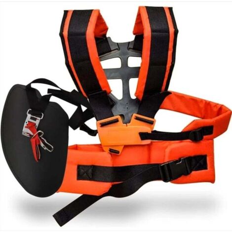 LITZEE Double Padded Strap for Brushcutter Mower Durable Nylon Belt Adjustable for Garden Brushcutter (1/5)