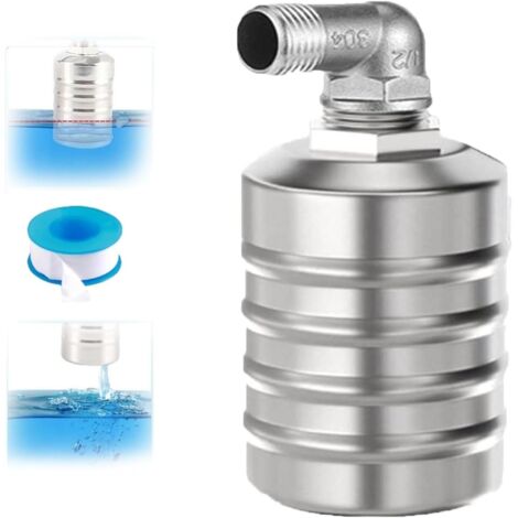 Water valve, 304 stainless steel, fully automatic water level control, float valve, side water inlet Y6A-4