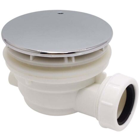 711074 71107401 Chrome ABS cover, flexible shower, white plastic floor drain for bathroom