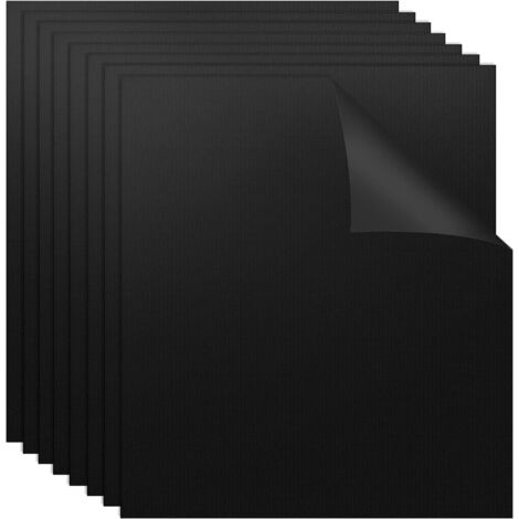 Non-stick reusable grill mats, high-quality grill mat for gas grills, heat-resistant and cuttable, great for charcoal and gas grills, Weber-style grill accessories/BBQ grill mat set of 8, 33 x 40 cm