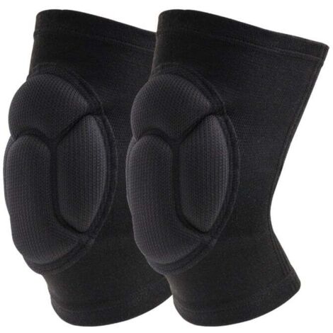 Professional Knee Pads for Work, Comfortable Knees for Abrasive Floors for Gardning and Construction Dance, 1 Pair Elastic Anti-Shock Foam One Size