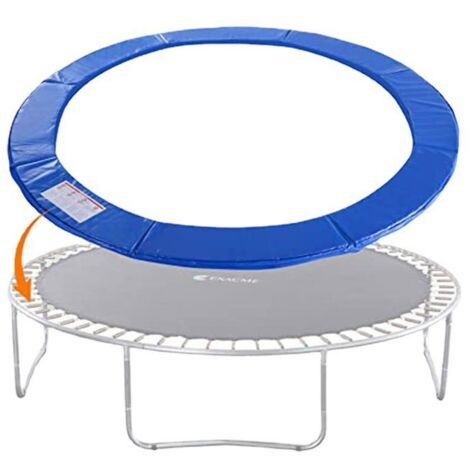 Copertura per bordo trampolino, Ø 183 cm, copertura per molle, protezione per bordo, tappeto di sicurezza, accessorio per trampolino resistente ai raggi UV e agli strappi, misura standard (1/5)