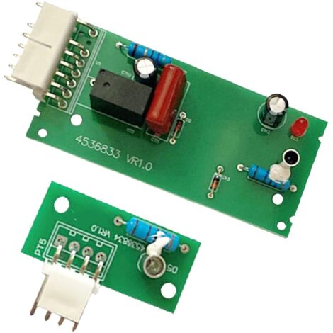 4389102 Refrigerator Ice Maker Sensor Control Board Kit with Whirlpool Replacement Parts W10757851 W10290817 AP5956767 W10193666 ADC9102 2198586 PS557945 AP313751 (1/5)