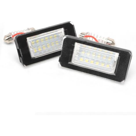 2x LED license plate lights for Mini Cooper R55 R56 R57 R58 R59 51132756227 (1/5)