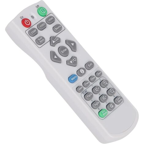 Replacement remote control A-00010190 for ViewSonic projectors LS750WU, LS860WU, PG603X, PG605X, PG701WU, PG705WU, PG706HD, PG706WU, PG707W, PG707X, PS600X, PG703W, PG703X, PG705HD, LS850WU, PG603W