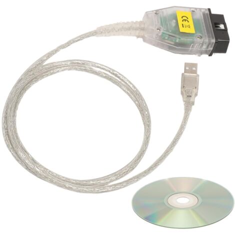 K+ DCAN OBD2 Diagnostic Cable USB Cable R56 E87 E93 E70 FT2322RQ (1/5)