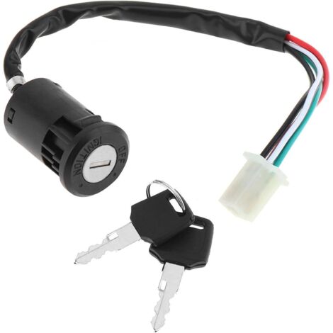Ignition switch for motorcycles, ignition switch, replacement ignition key, replacement ignition switch for Taotao ATV Quad Dirt Bike Pocket Bike Electric Scooter (1/5)