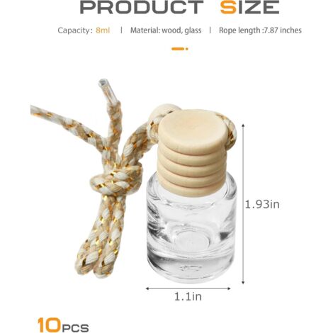 10-pack of car diffusers, empty car diffusers, car perfume diffusers ...