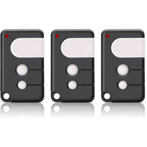 433.92 MHz garage door remote control, garage door transmitter compatible with Chamberlain LiftMaster MotorLift 84335E/EML, 94335E/EML, 84333E/EML (3 pieces)