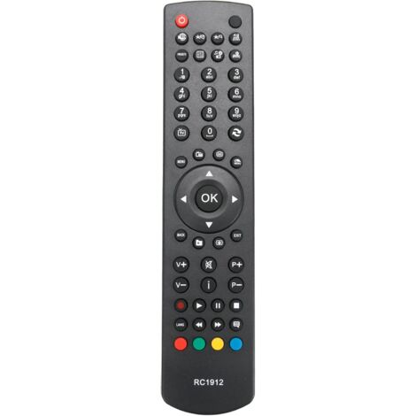 Replacement remote control for Kunft HD TV 32VDLM15, 395VDLM14 (V2), 22VLM14 (V2), 24VLM14 (V2), 22VLM15 (V2), 24VLM15 (V2), 22VLN14, 24VLN15, 32VDLM13 (V2)