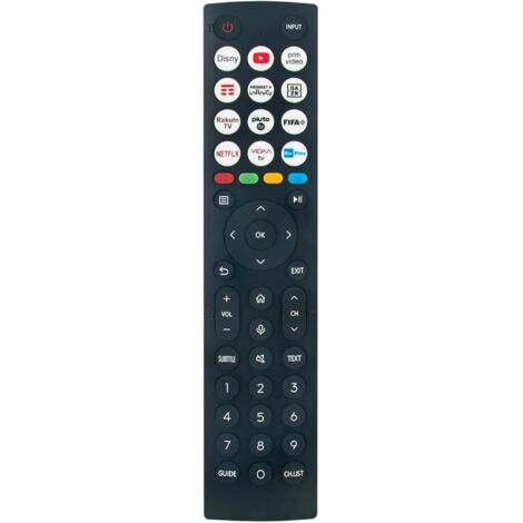Replacement remote control ERF2N36 for Hisense Smart 4K TV 65A63H 55A63H 75A63H A63H