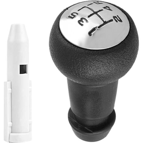 Gear shift knob for cars, 5-speed gear shift knob, gear shift knob, gear shift knobs, gear shift knob, for vehicles with manual transmission (1/5)