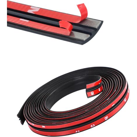 Car seal, universal self-adhesive T-shaped sealing strip, rubber seal for car doors, trunk, doors, engine compartment, suitable for most cars and trucks (3 meters) (1/5)