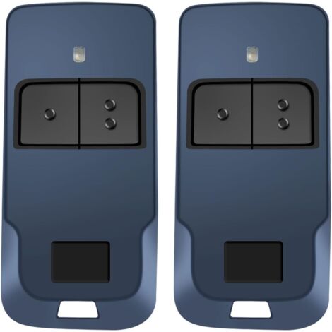 Gate remote control compatible with BFT Mitto Cool C2. Pack of 2. Dual-channel BFT gate remote control, replaces the BFT Mitto RCB02 remote control, garage door remote control.
