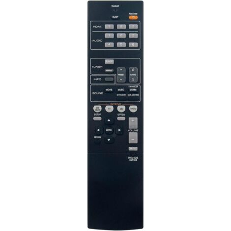 Replacement remote control RAV435 WW51070 for Yamaha audio system HTR-2064 HTR2064 YHT-196 YHT196 RAV435-WW51070