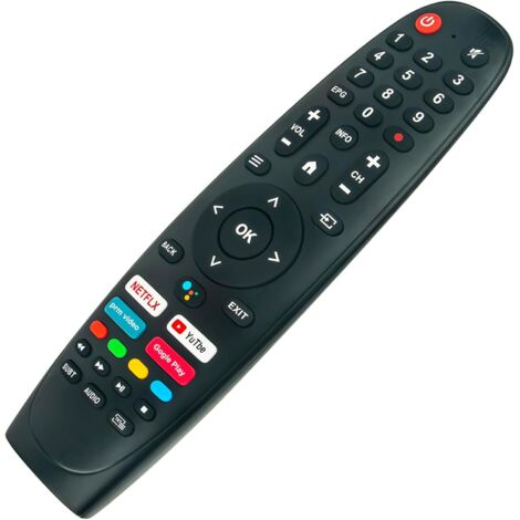 Replacement remote control for Smart TVs 24HA10T3, 40FA10V3, 32HA10V3, 75UA10T1, 43UA10V3, 50UA10T3, 43FA10V3, 55UA20V3, 50UA20V3, 65UA10V3, 50UA10V3, 55UA10V3, 65UA20V3, 32HA10T3, 24HA20T3
