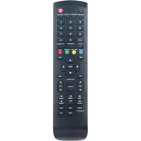 Replacement remote control for United HKC I-Joy LED TVs: LP24, LTW26X96 (V. 2), LED32HK62, LTW32X99, HT32AT2, HT19AT2, HT24AT2, EH40D4K, HT4020E32, HT40AT2, LED32V1FHD, EH22F4, EH24H4, EH24H4FHD