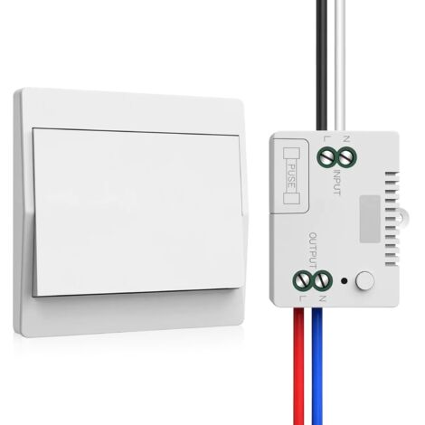 Wireless switch set – Self-powered radio switch – Waterproof wall switch – Control your lighting from up to 200 m away (1/5)