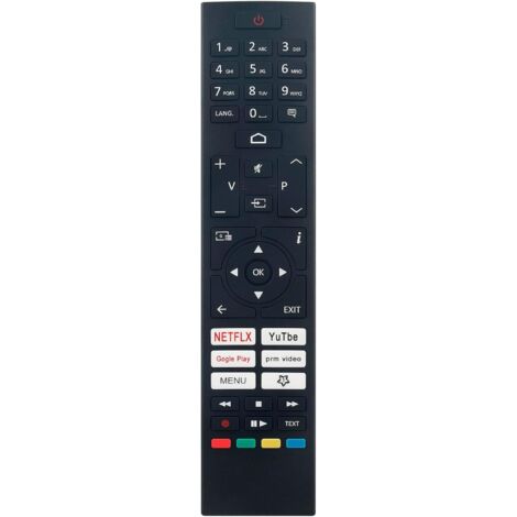 Replacement remote control for CECOTEC LED TVs ALH00032 ALH00032NS VQU11070+ ALU20043ZS ALU20065 VQU10043S ALU00165 VQU10055 VQU11055Z+ VQU10050S ALU10050S VQU11065M+
