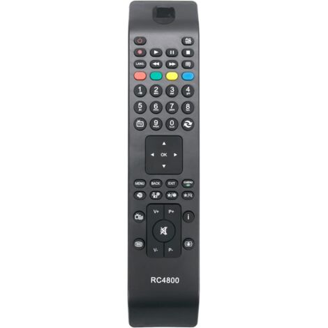 Replacement remote control RC4800 for Finlux Bush JVC TV 30076972 ODL32550-B OLE24350-W ODL32650F-TIB OLE32350-W ODL40555-B-SAT ODL40650F-TB LT-32C345A LT-32C346A 32FLY189S