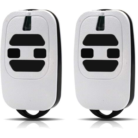 433.92 MHz garage door remote control compatible with DEA GTI2/4, GT2/4, Mio TR2/4, Mio TR2N/4N garage door remote controls (2-pack)