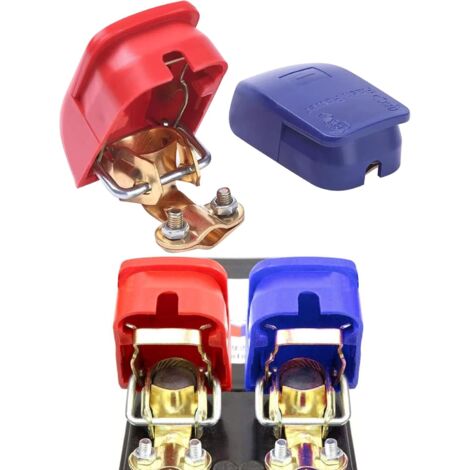 Car battery terminals, 12V battery terminals, battery connector, quick-release 12V battery terminal, car battery clamp, quick-release plug, suitable for most cars and trucks (1/5)