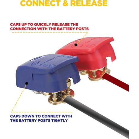 Car battery terminals, 12V battery terminals, battery connector, quick