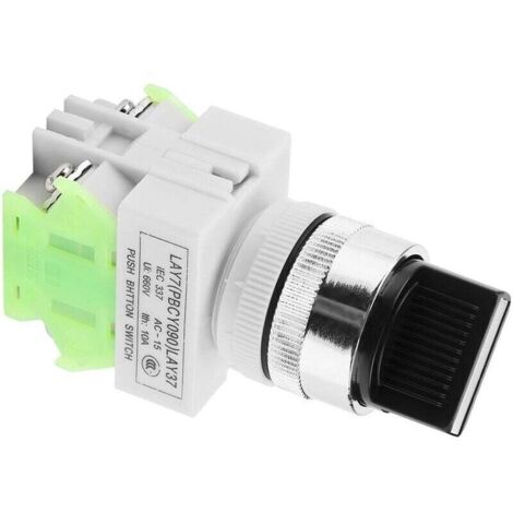 220V rotary switch with self-locking mechanism and 3-position selector switch LAY37-20X/31 (1/4)